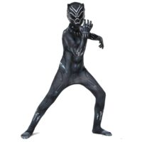 Fantasia Pantera Negra (Black-Panther) Infantil Wakanda Luxo Premium