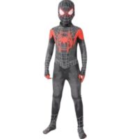 Fantasia Homem-Aranha Traje Miles Morales Adulto e Infantil Premium