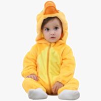 Roupinha Macacão Pijama Pato Amarelo Bebê Macio Parmalat.