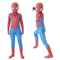 Fantasia Homem-Aranha Traje Clássico Básico Adulto e Infantil Premium