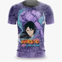 Camiseta Sasuke Uchiha Naruto Shippuden Unissex